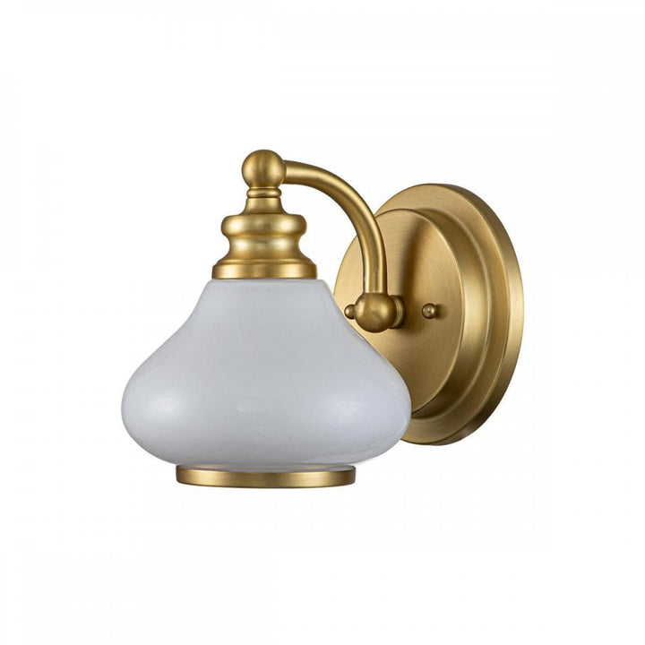 Hinkley HK-AINSLEY1-BATH-BB Ainsley 1 Light Wall Light Brushed Brass