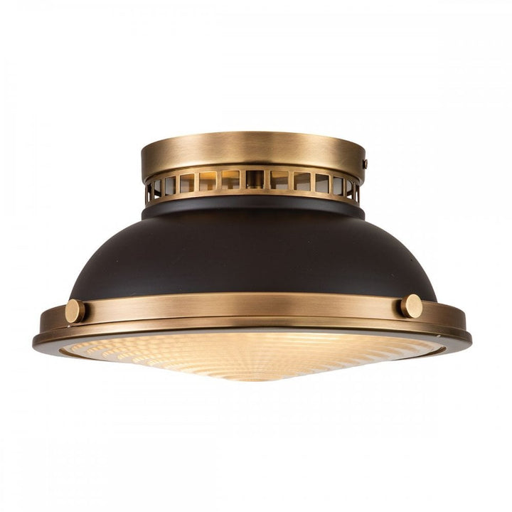 Hinkley HK-AMELIA-F-M-RB Amelia 2lt Flush Light Buckeye Bronze/Restoration Bronze