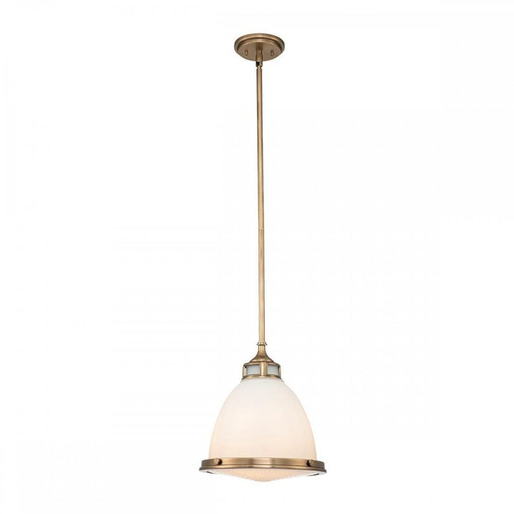 Hinkley HK-AMELIA-P-M-HB Amelia 1 Light Medium Pendant Heritage Brass