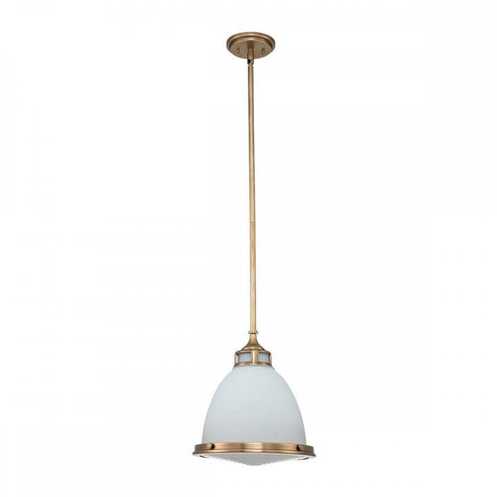 Hinkley HK-AMELIA-P-M-HB Amelia 1 Light Medium Pendant Heritage Brass