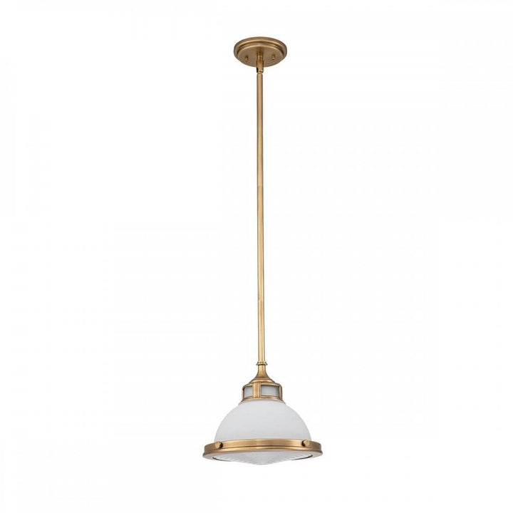 Hinkley HK-AMELIA-P-S-HB Amelia 1 Light Mini Pendant Heritage Brass