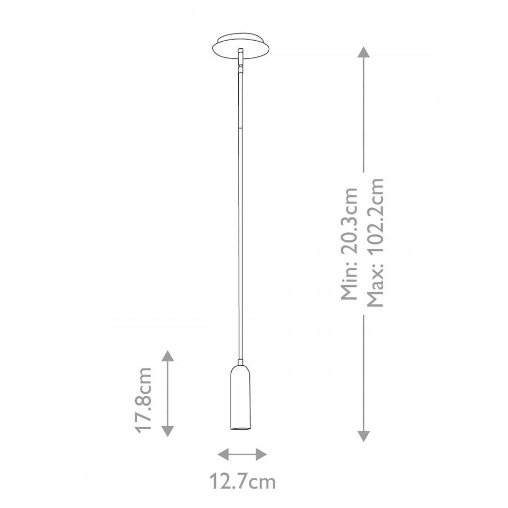 Hinkley HK-DAX-MP-HB Dax LED Mini Pendant - Heritage Brass