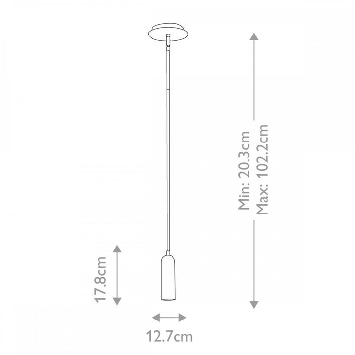 Hinkley HK-DAX-MP-HB Dax LED Mini Pendant - Heritage Brass