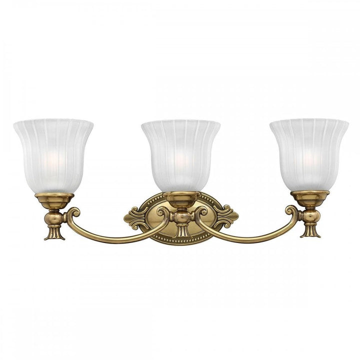 Hinkley HK-FRANCOISE3-BATH Francoise 3 Light Wall Light Burnished Brass