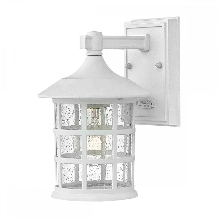 Hinkley HK-FREEPORT2-S-TWH Freeport 1lt Small Wall Lantern Textured White