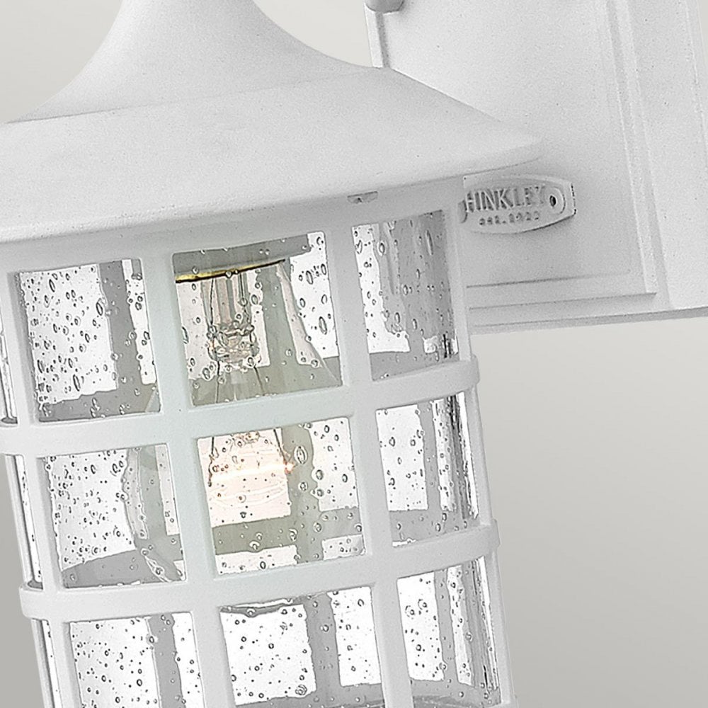 Hinkley HK-FREEPORT2-S-TWH Freeport 1lt Small Wall Lantern Textured White