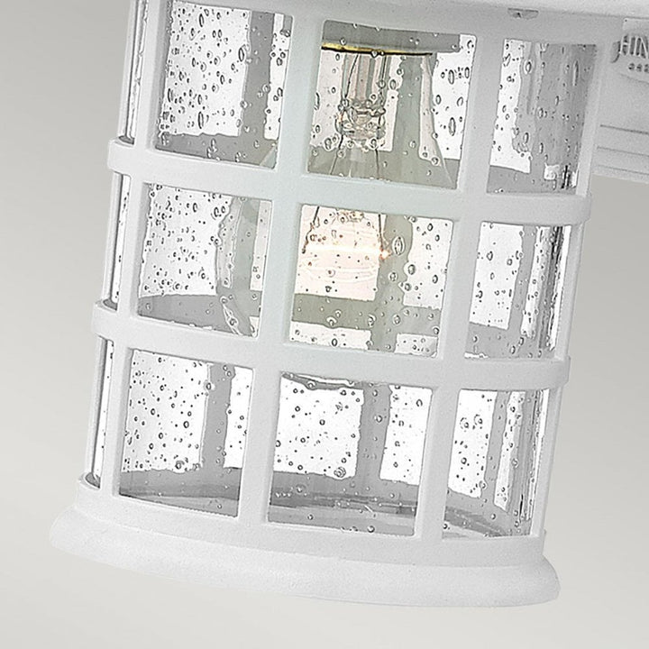 Hinkley HK-FREEPORT2-S-TWH Freeport 1lt Small Wall Lantern Textured White