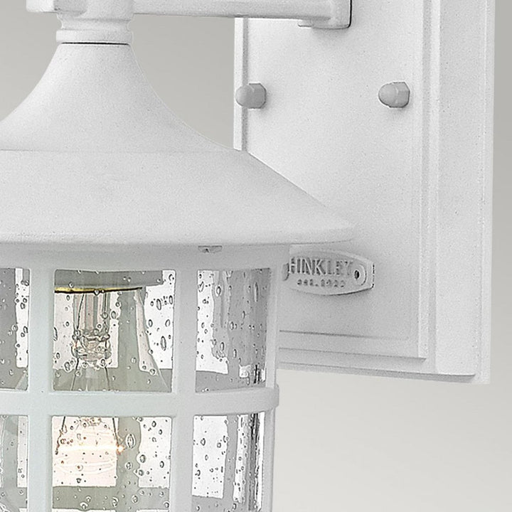 Hinkley HK-FREEPORT2-S-TWH Freeport 1lt Small Wall Lantern Textured White