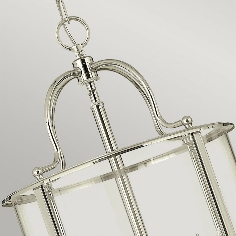 Hinkley HK-GENTRY-P-L-PN Gentry 6 Light Large Pendant Polished Nickel