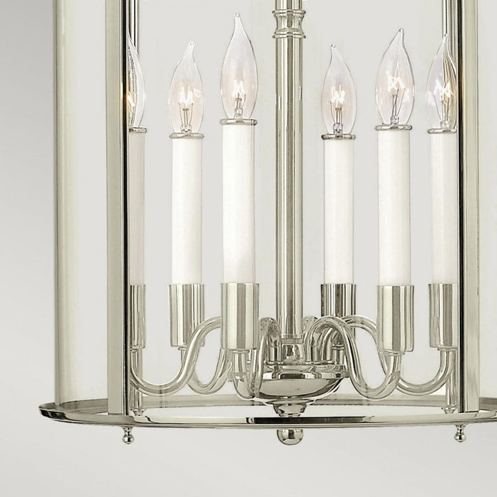 Hinkley HK-GENTRY-P-L-PN Gentry 6 Light Large Pendant Polished Nickel
