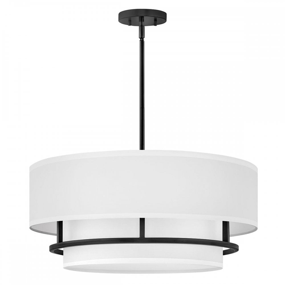 Hinkley HK-GRAHAM-L-BK Graham 4 Light Duo Mount - Black