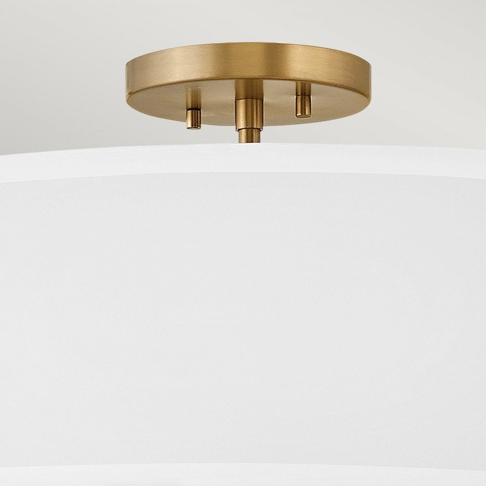 Hinkley HK-GRAHAM-L-LCB Graham 4 Light Duo Mount - Lacquered Brass