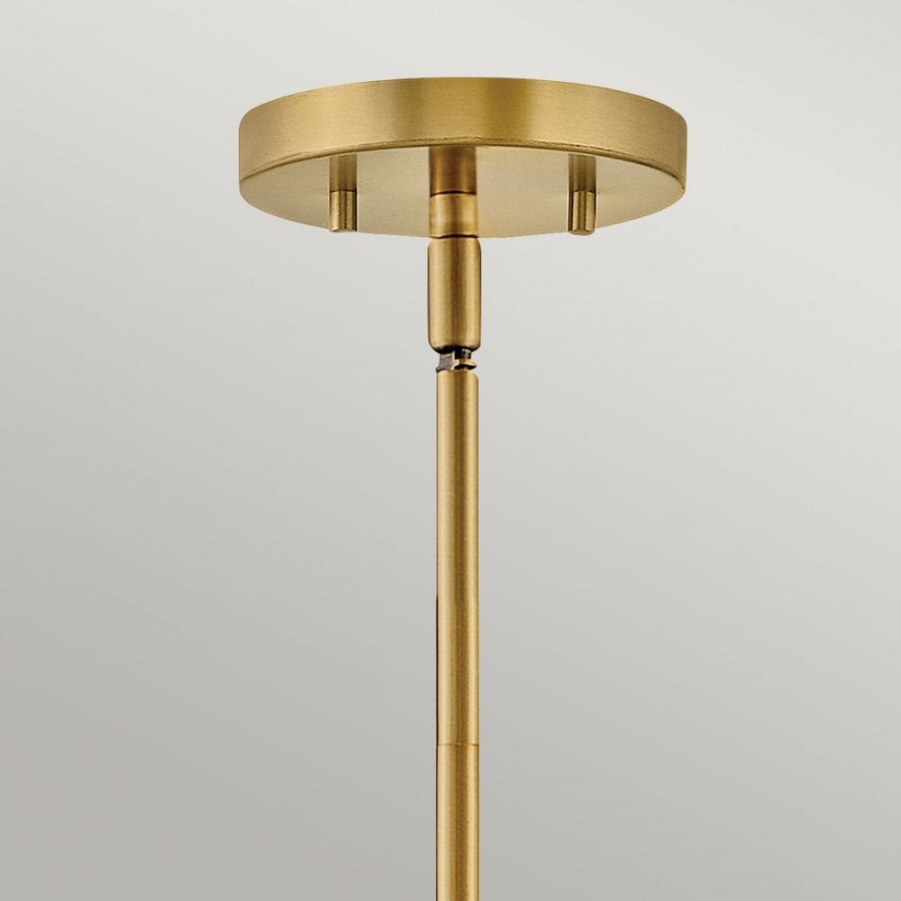 Hinkley HK-GRAHAM-L-LCB Graham 4 Light Duo Mount - Lacquered Brass