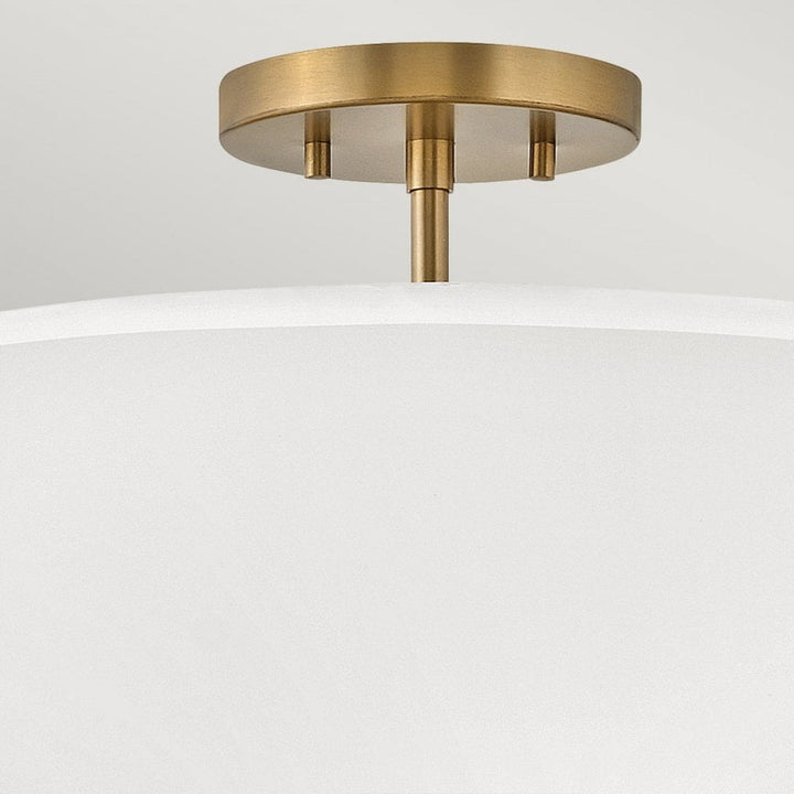 Hinkley HK-GRAHAM-M-LCB Graham 3 Light Duo Mount - Lacquered Brass