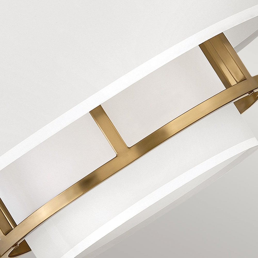 Hinkley HK-GRAHAM-M-LCB Graham 3 Light Duo Mount - Lacquered Brass