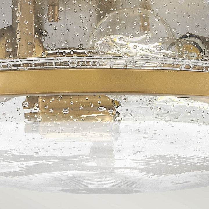 Hinkley HK-HARPER-F-HB-CS Harper 3 Light Flush Heritage Brass