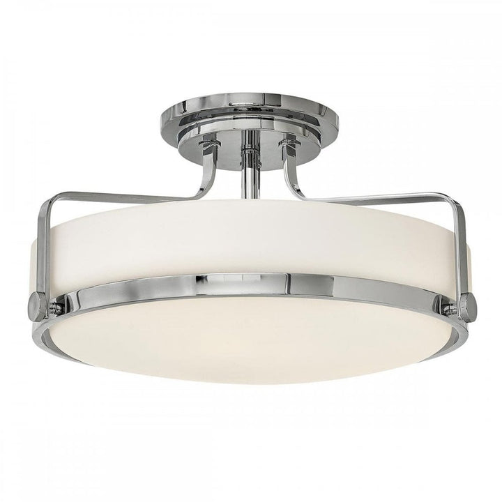 Hinkley HK-HARPER-SFM-CM Harper 3 Light Medium Semi-Flush Polished Chrome