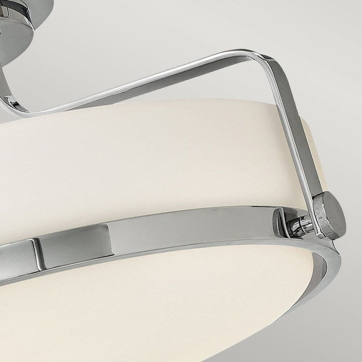 Hinkley HK-HARPER-SFM-CM Harper 3 Light Medium Semi-Flush Polished Chrome
