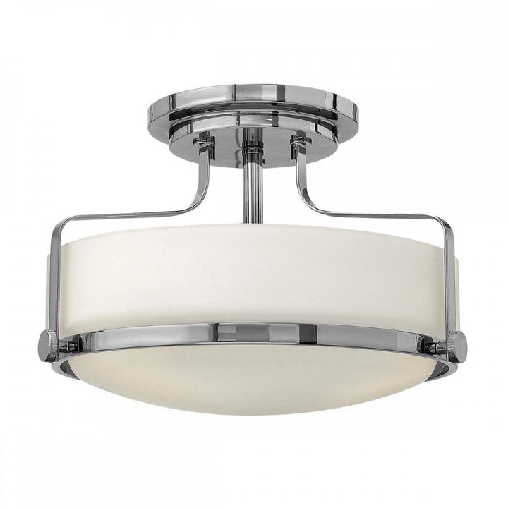 Hinkley HK-HARPER-SFS-CM Harper 3 Light Small Semi-Flush Polished Chrome