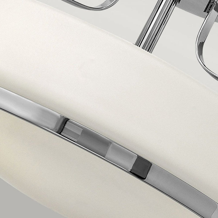 Hinkley HK-HARPER-SFS-CM Harper 3 Light Small Semi-Flush Polished Chrome