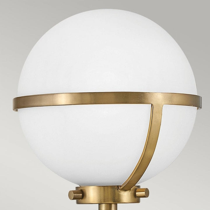 Hinkley HK-HOLLIS1-O-HB-BATH Hollis 1 Light Wall Light Heritage Brass