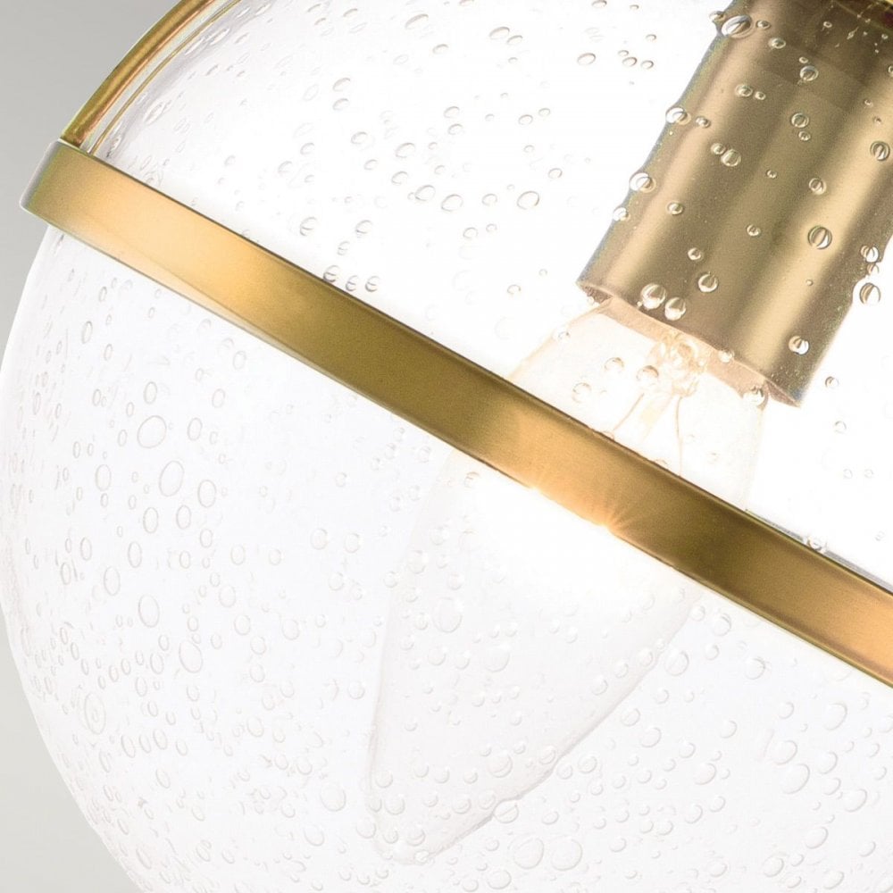 Hinkley HK-HOLLIS2-C-HB-BATH Hollis 2 Light Wall Light Heritage Brass
