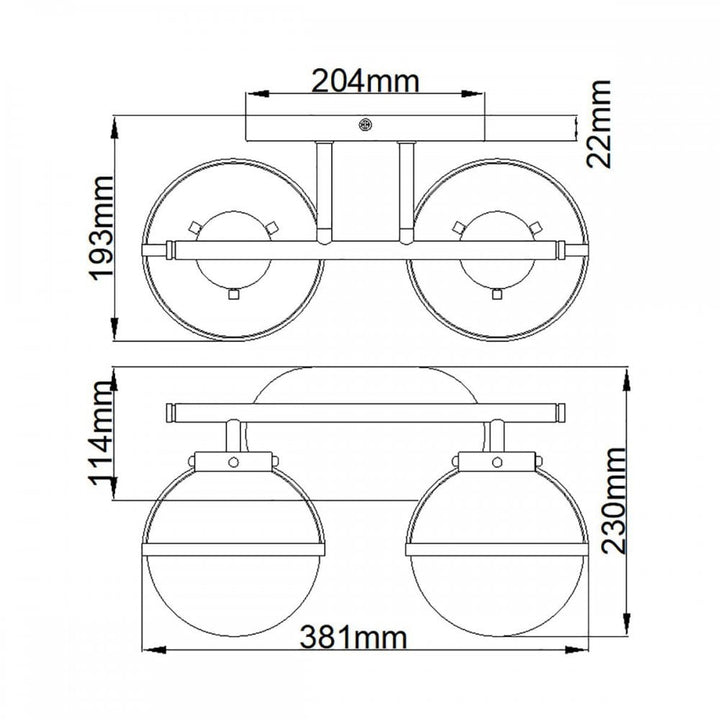 Hinkley HK-HOLLIS2-O-HB-BATH Hollis 2 Light Wall Light Heritage Brass
