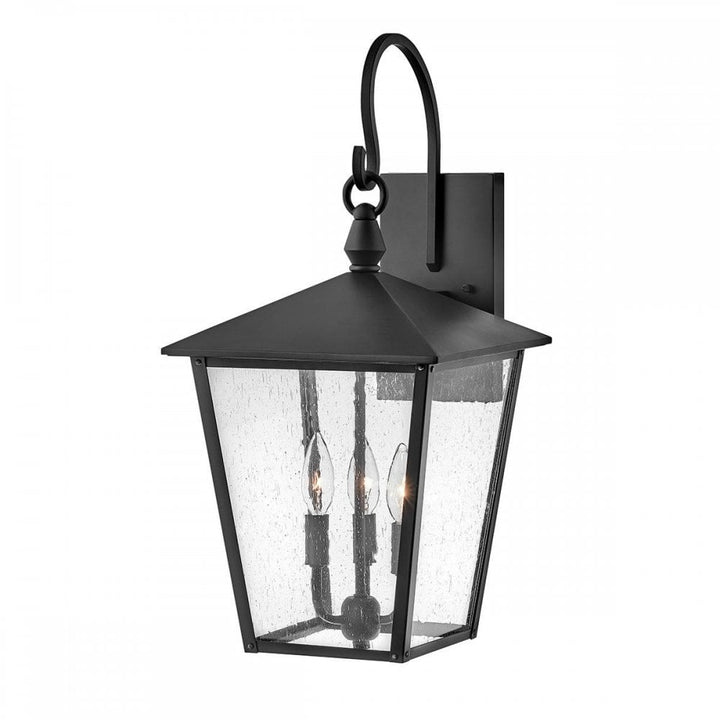 Hinkley HK-HUNTERSFIELD2-L-BK Huntersfield 3 Light Large Wall Lantern Black