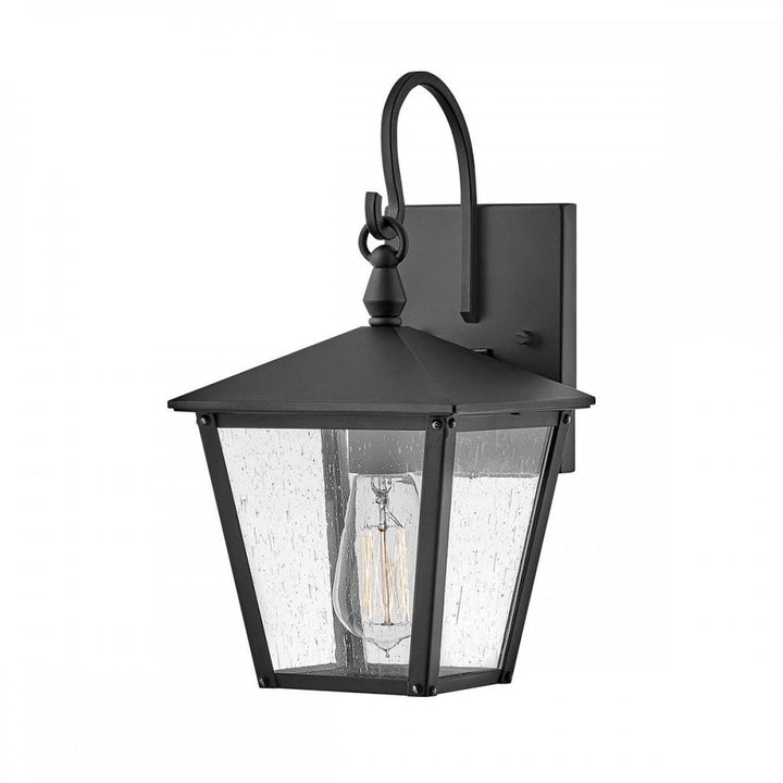 Hinkley HK-HUNTERSFIELD2-S-BK Huntersfield 1 Light Small Wall Lantern Black