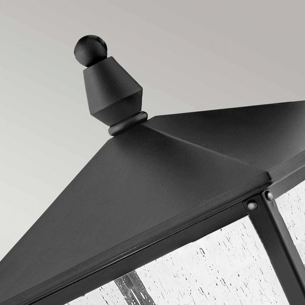 Hinkley HK-HUNTERSFIELD3-M-BK Huntersfield 2 Light Medium Pedestal Lantern Black