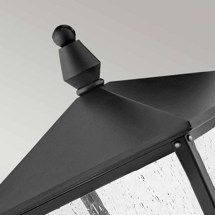 Hinkley HK-HUNTERSFIELD3-M-BK Huntersfield 2 Light Medium Pedestal Lantern Black