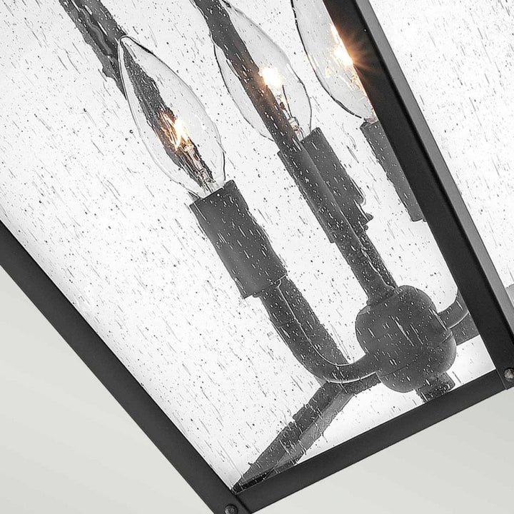Hinkley HK-HUNTERSFIELD8-L-BK Huntersfield 3 Light Large Chain Lantern Black
