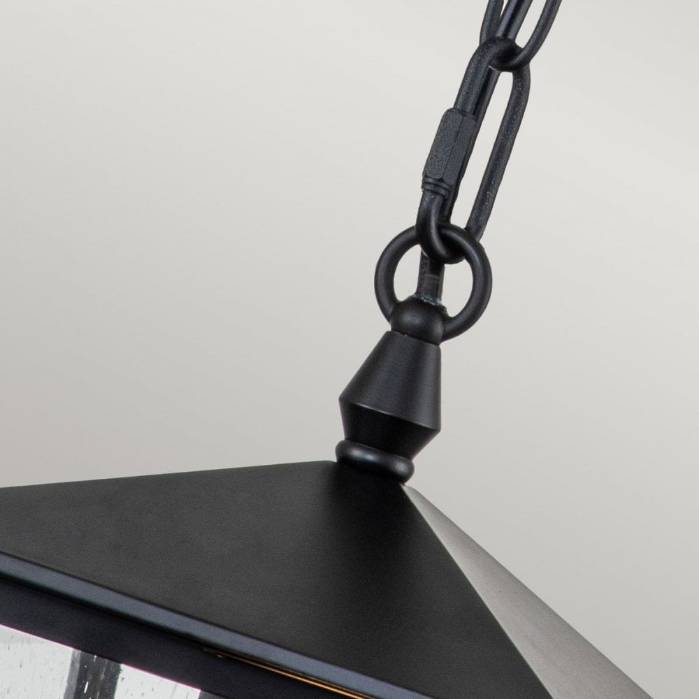 Hinkley HK-HUNTERSFIELD8-S-BK Huntersfield 1 Light Small Chain Lantern Black