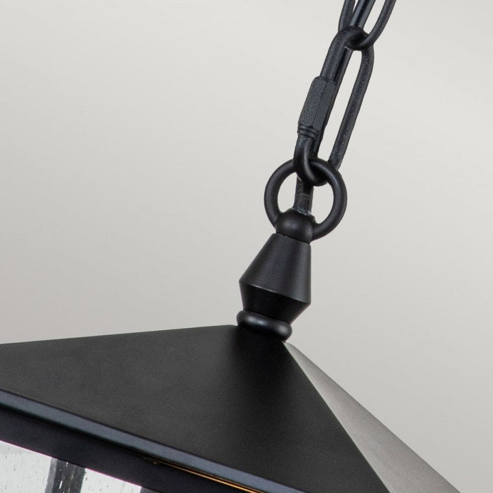 Hinkley HK-HUNTERSFIELD8-S-BK Huntersfield 1 Light Small Chain Lantern Black
