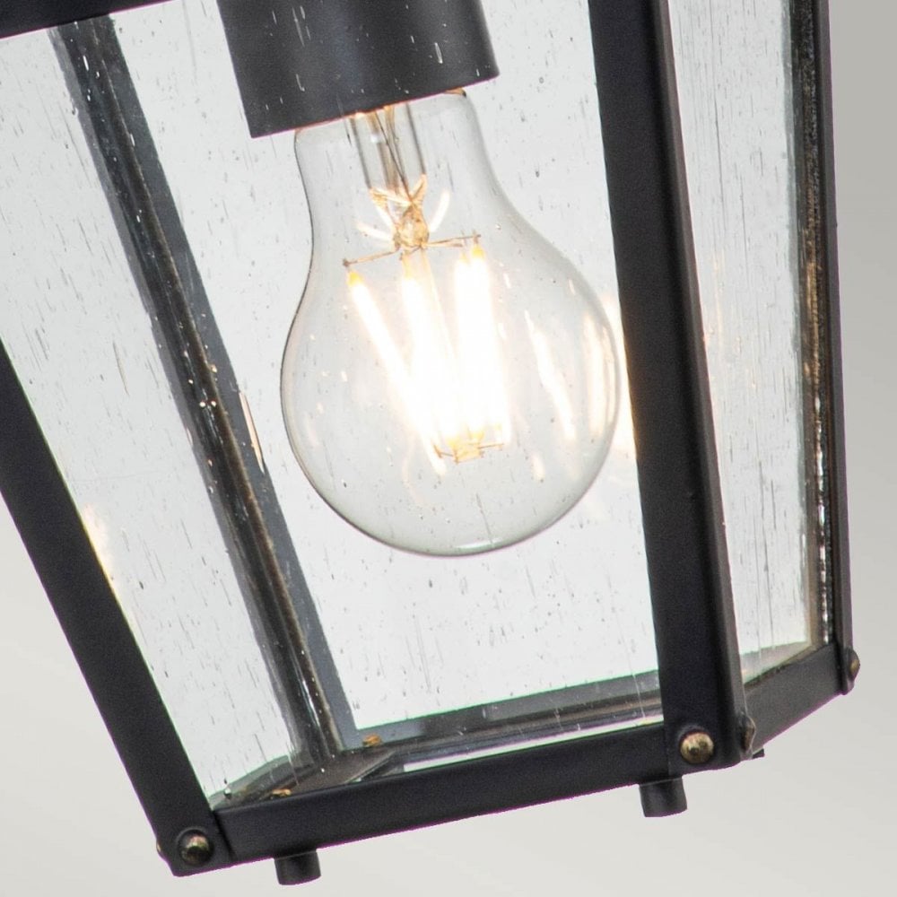 Hinkley HK-HUNTERSFIELD8-S-BK Huntersfield 1 Light Small Chain Lantern Black