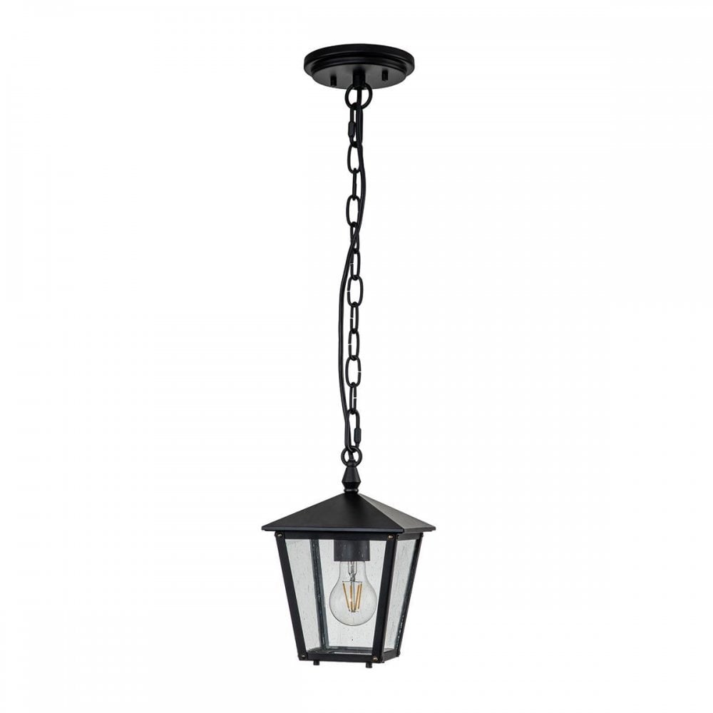 Hinkley HK-HUNTERSFIELD8-S-BK Huntersfield 1 Light Small Chain Lantern Black