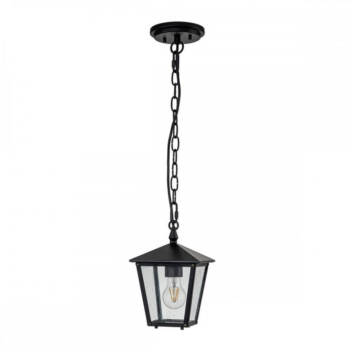 Hinkley HK-HUNTERSFIELD8-S-BK Huntersfield 1 Light Small Chain Lantern Black