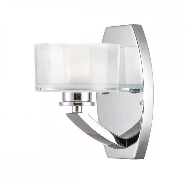 Hinkley HK-MERIDIAN1-BATH-PC Meridian 1 Light Wall Light Polished Chrome