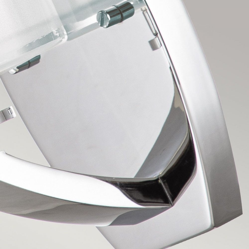 Hinkley HK-MERIDIAN1-BATH-PC Meridian 1 Light Wall Light Polished Chrome