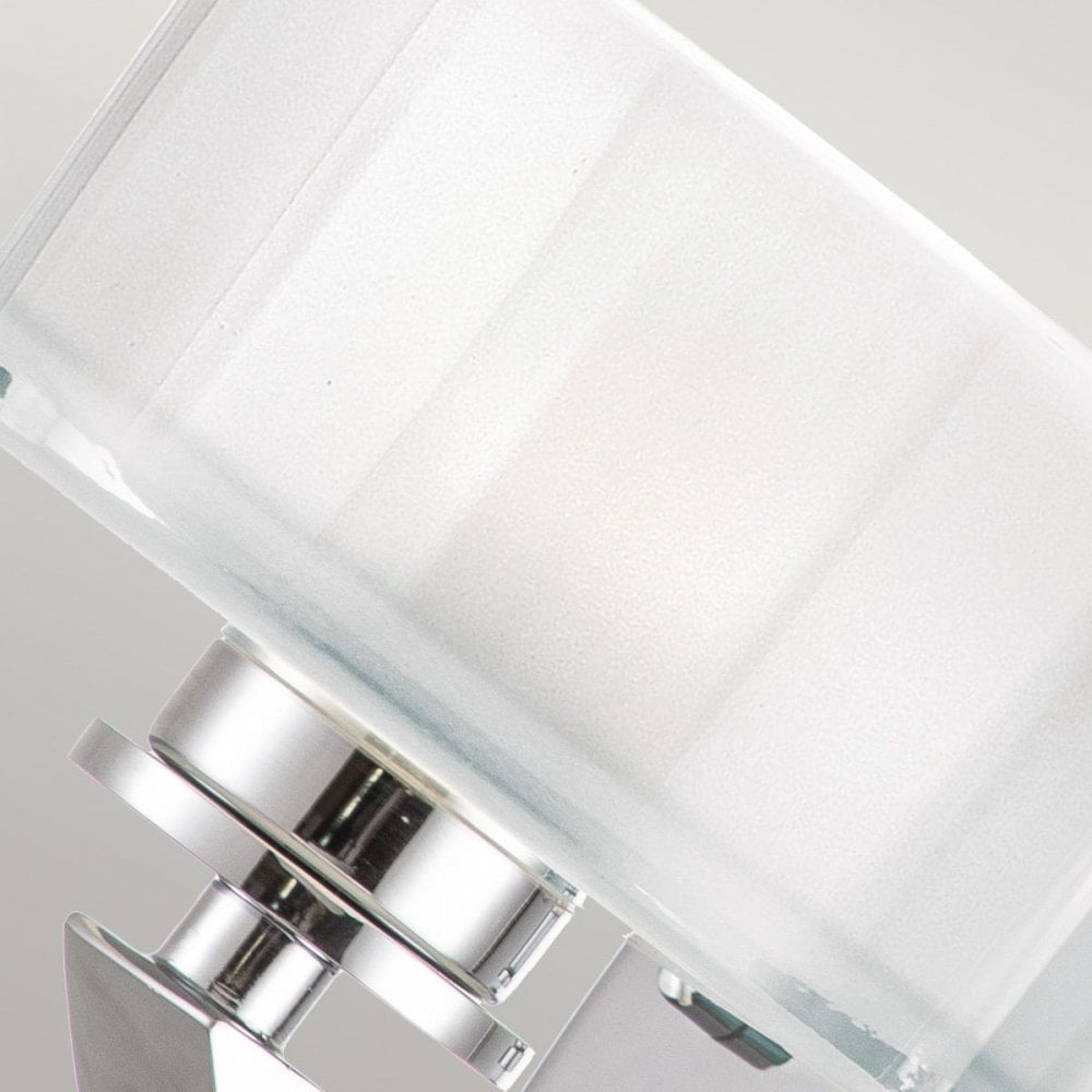 Hinkley HK-MERIDIAN1-BATH-PC Meridian 1 Light Wall Light Polished Chrome