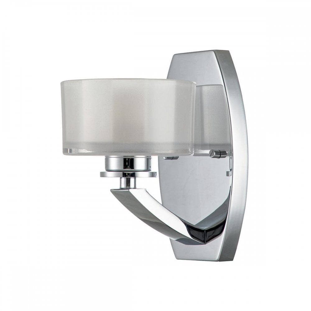 Hinkley HK-MERIDIAN1-BATH-PC Meridian 1 Light Wall Light Polished Chrome