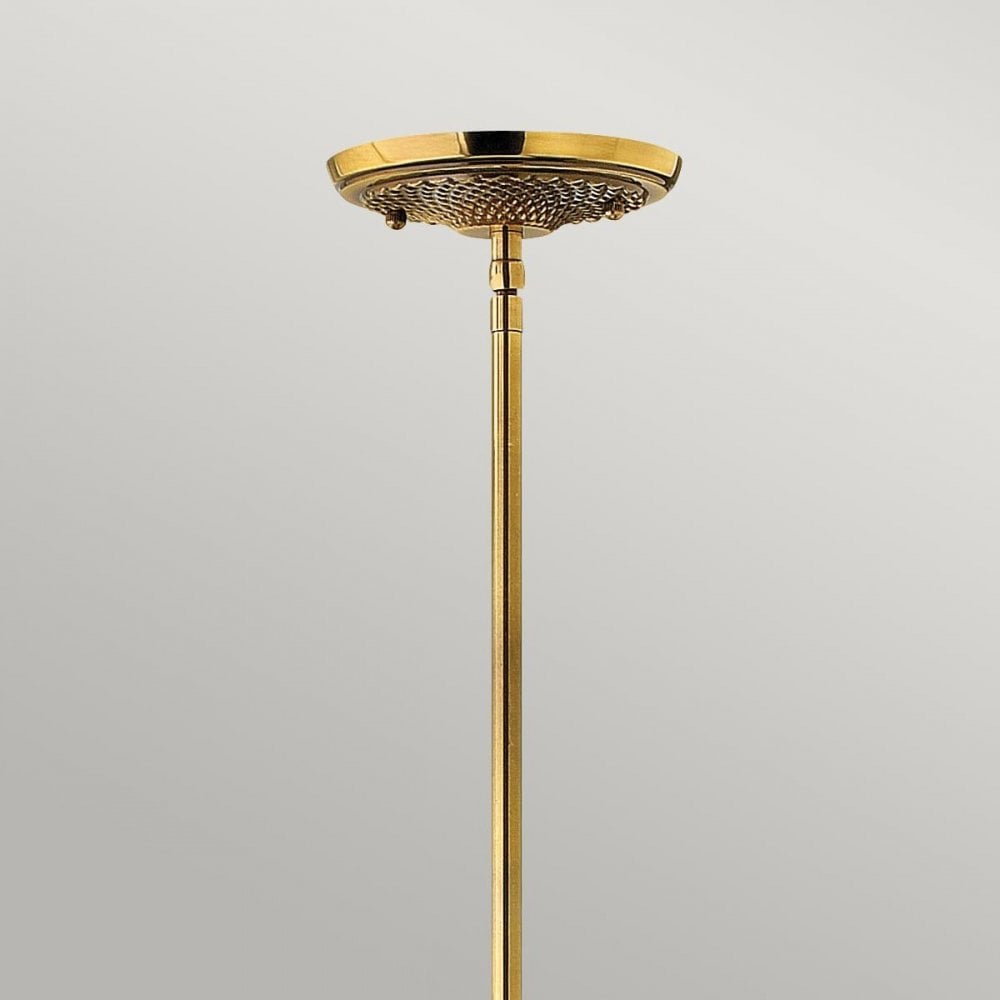 Hinkley HK-PLANTATION-MP-BB Plantation 1 Light Pendant Burnished Brass