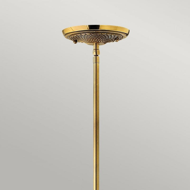 Hinkley HK-PLANTATION-MP-BB Plantation 1 Light Pendant Burnished Brass