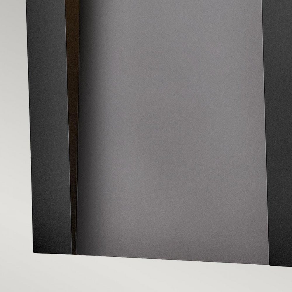 Hinkley HK-TAPER-L-TBK Taper LED Wall Lantern Textured Black