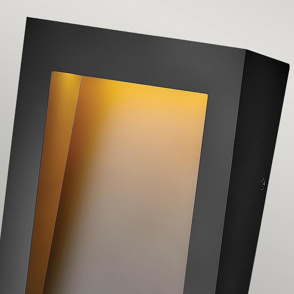 Hinkley HK-TAPER-M-TBK Taper LED Wall Lantern Textured Black