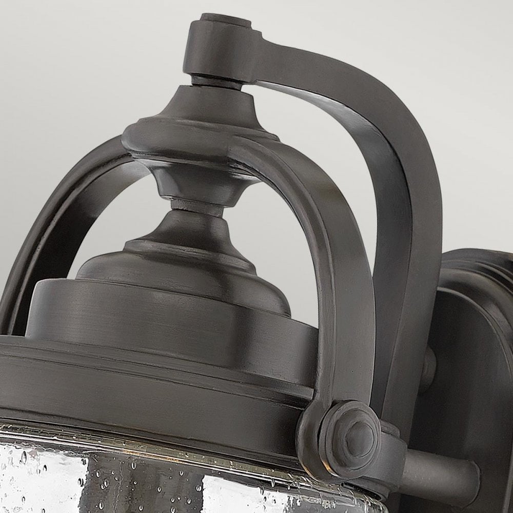 Hinkley HK-WILLOUGHBY-S-OZ Willoughby 1 Light Wall Lantern Oil Rubbed Bronze