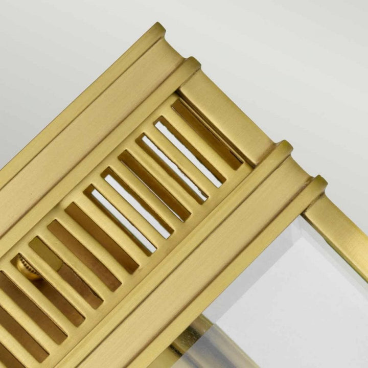 Elstead HL7-S-BB Holborn 1 Light Small Half Lantern Brushed Brass