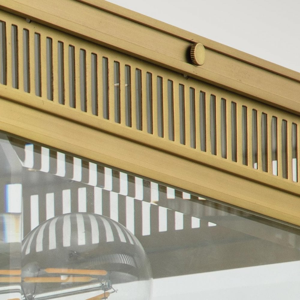 Elstead HOLBORN-F-BB Holborn 2 Light Flush Brushed Brass