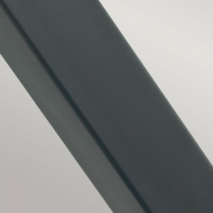 Norlys H-STAD-L-E27-BLK Halmstad 1 Light Large Bollard - Black