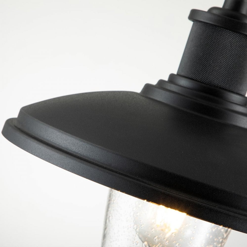 Kichler KL-ALLENBURY2-M-BKT Allenbury 1 Light Medium Wall Lantern Textured Black